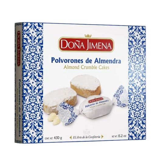 Donna Jimena Polvorones de Almendra - Almond Crumble Cakes 100g